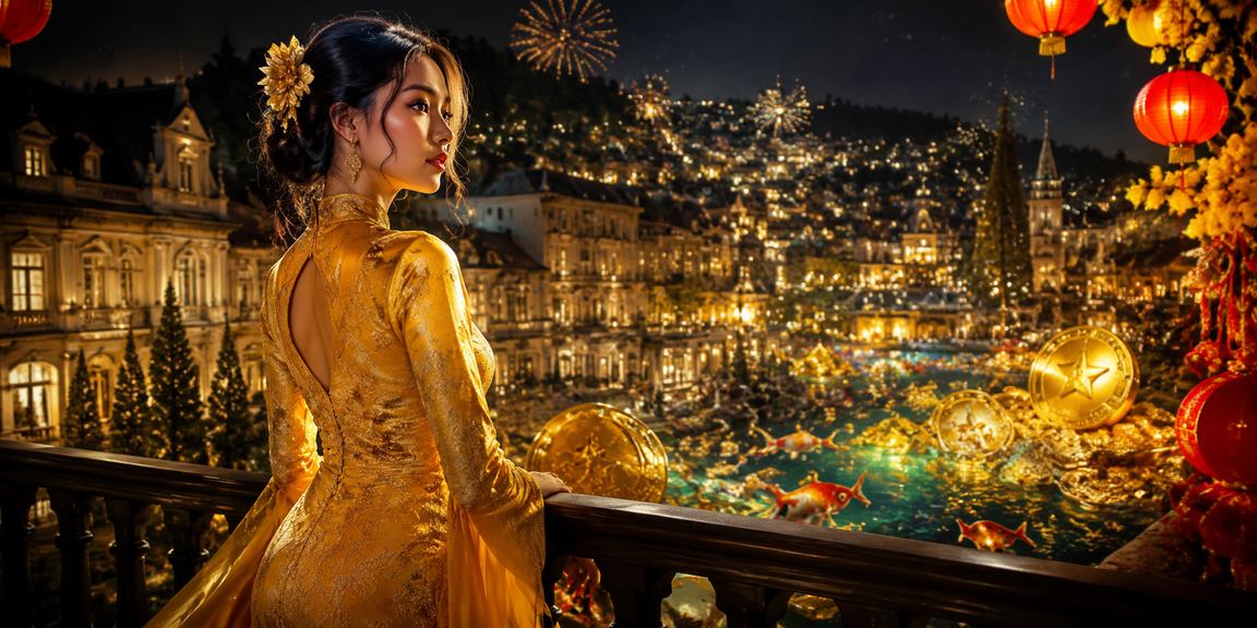 Phụ nữ mặc áo dài tại Đà Lạt tham gia trò chơi casino trực tuyến