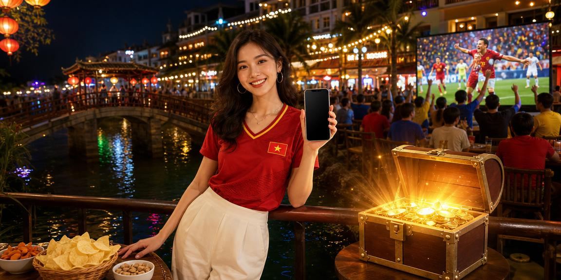 Người dùng Phú Quốc đăng ký nhận bonus chào mừng thành viên mới tại bờ biển